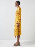 L.K.Bennett Henrietta Flowers Dress, Yellow