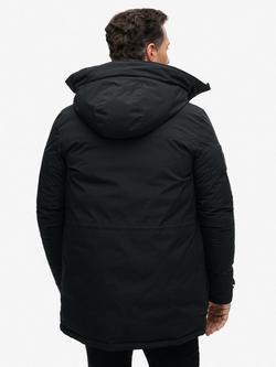 Superdry City Padded Parka Jacket - view 2, Black