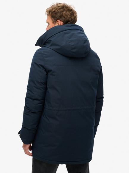 Superdry City Padded Parka Jacket - view 2, Eclipse Navy
