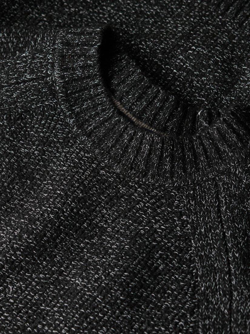 Product image 5 of 5, which shows Superdry Chunky Raglan Jumper, Black, S