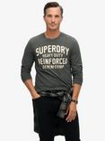 Superdry Cotton Regular Fit Long Sleeve Logo T-Shirt