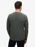 Superdry Cotton Regular Fit Long Sleeve Logo T-Shirt