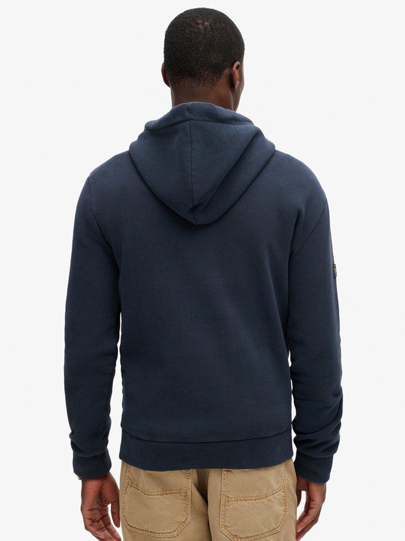 Product image 2 of 5, which shows Superdry Machines Goods Workwear Hoodie, Eclipse Navy, S