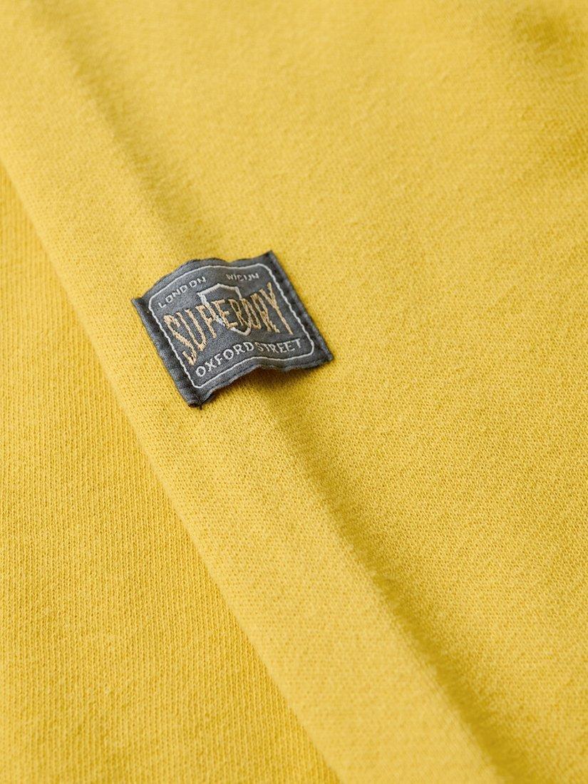 Product image 5 of 5, which shows Superdry Workwear Applique Sweatshirt, Oil Yellow, S
