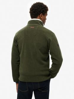Superdry Estate Full Zip Fleece - view 2, Surplus Goods Green