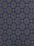 Reiss Noto Geometric Silk Tie, Indigo