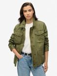 Superdry Military M65 Lined Jacket, Burnt Olive