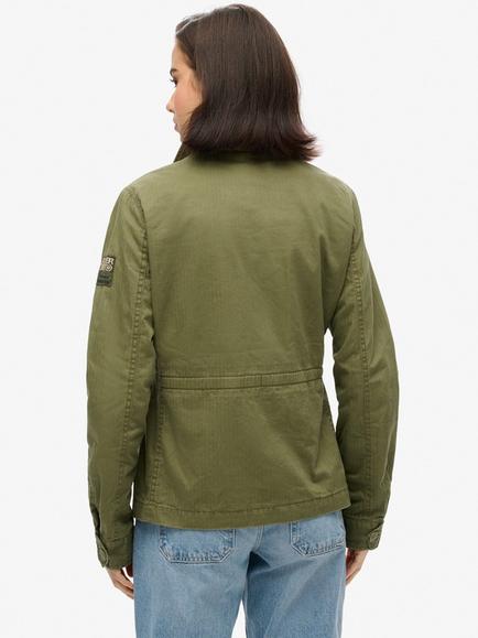 Superdry Military M65 Lined Jacket, Burnt Olive - view 2, Burnt Olive
