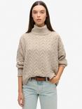 Superdry Lightweight Cable Roll Neck Jumper