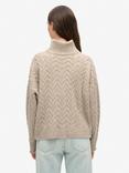 Superdry Lightweight Cable Roll Neck Jumper