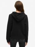 Superdry Tattoo Script Graphic Hoodie, Black