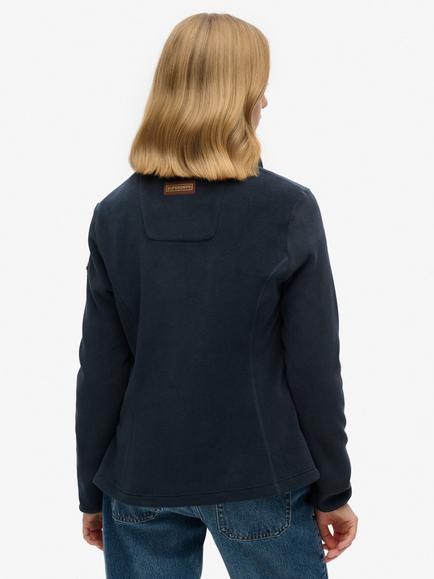Superdry Estate Full Zip Fleece - view 2, Eclipse Navy