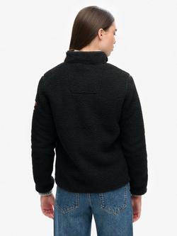 Superdry Outdoor Full Zip Fleece - view 2, Black