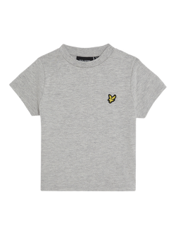 Lyle & Scott Baby T-Shirt, D24 Light Grey Marl