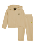 Lyle & Scott Baby Zipped Hoodie and Joggers Set, Sand Storm