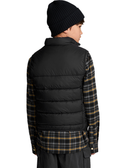 Lyle & Scott Kids' Wadded Gilet - view 2, Black