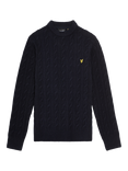 Lyle & Scott Kids' Crew Jumper, Dark Navy