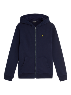 Lyle & Scott Kids' Zip Through Hoodie - view 2, Navy