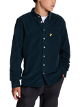 Lyle & Scott Kids' Cord Shirt, Dark Navy