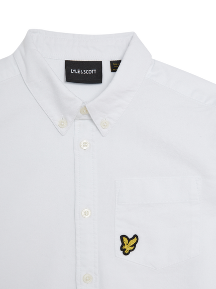 Lyle & Scott Kids' Oxford Shirt - view 2, White