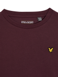 Lyle & Scott Kids' Sports T-Shirt, Burgundy