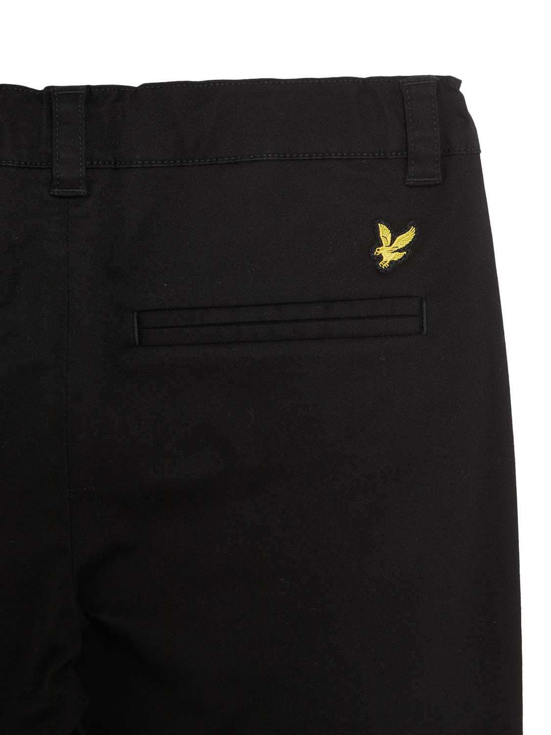 Product image 3 of 3, which shows Lyle & Scott Kids' Chinos, Jet Black, 3-4 years
