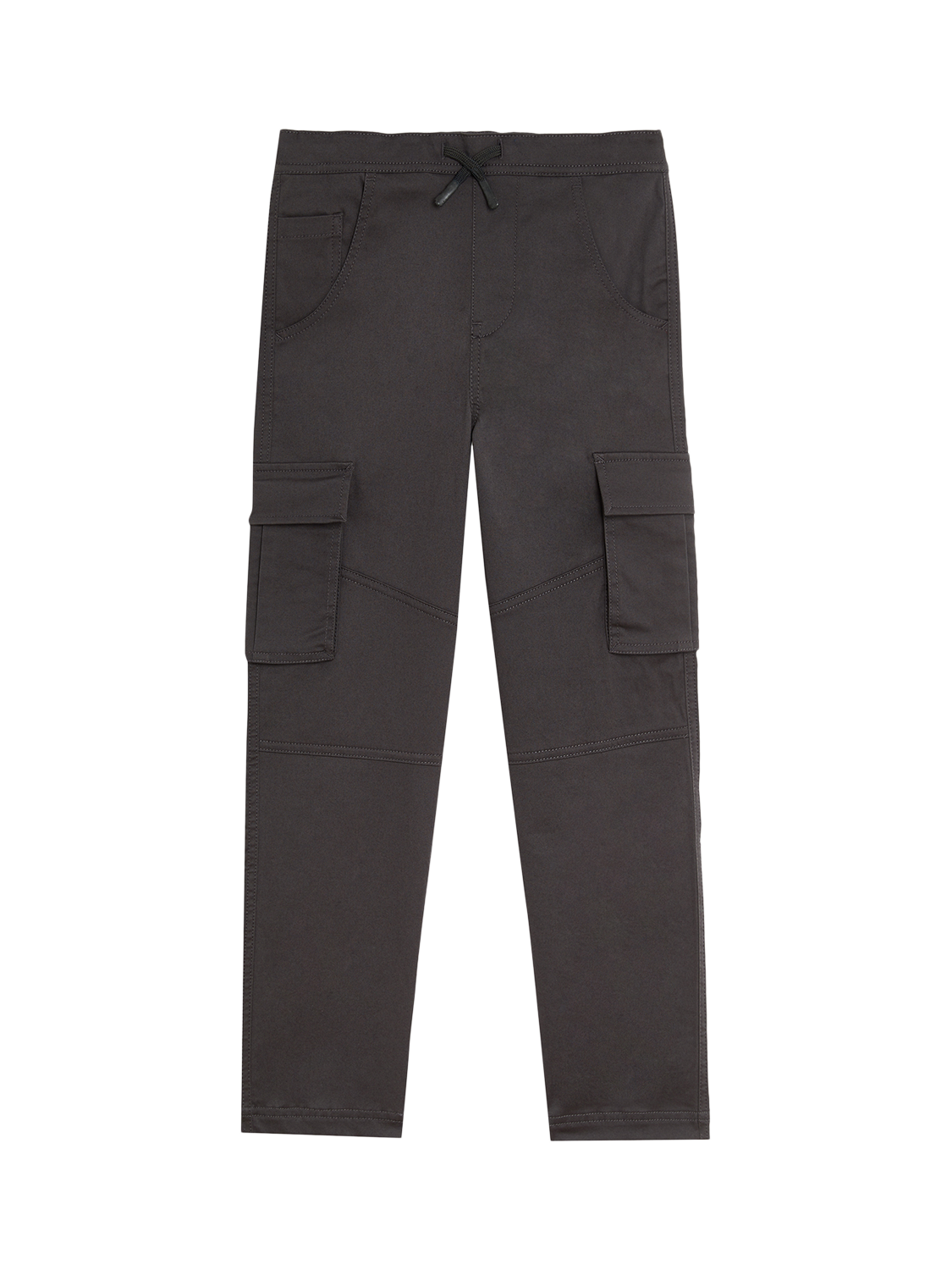 Product image 1 of 3, which shows Lyle & Scott Kids' Cargo Trousers, Gunmetal, 3-4 years