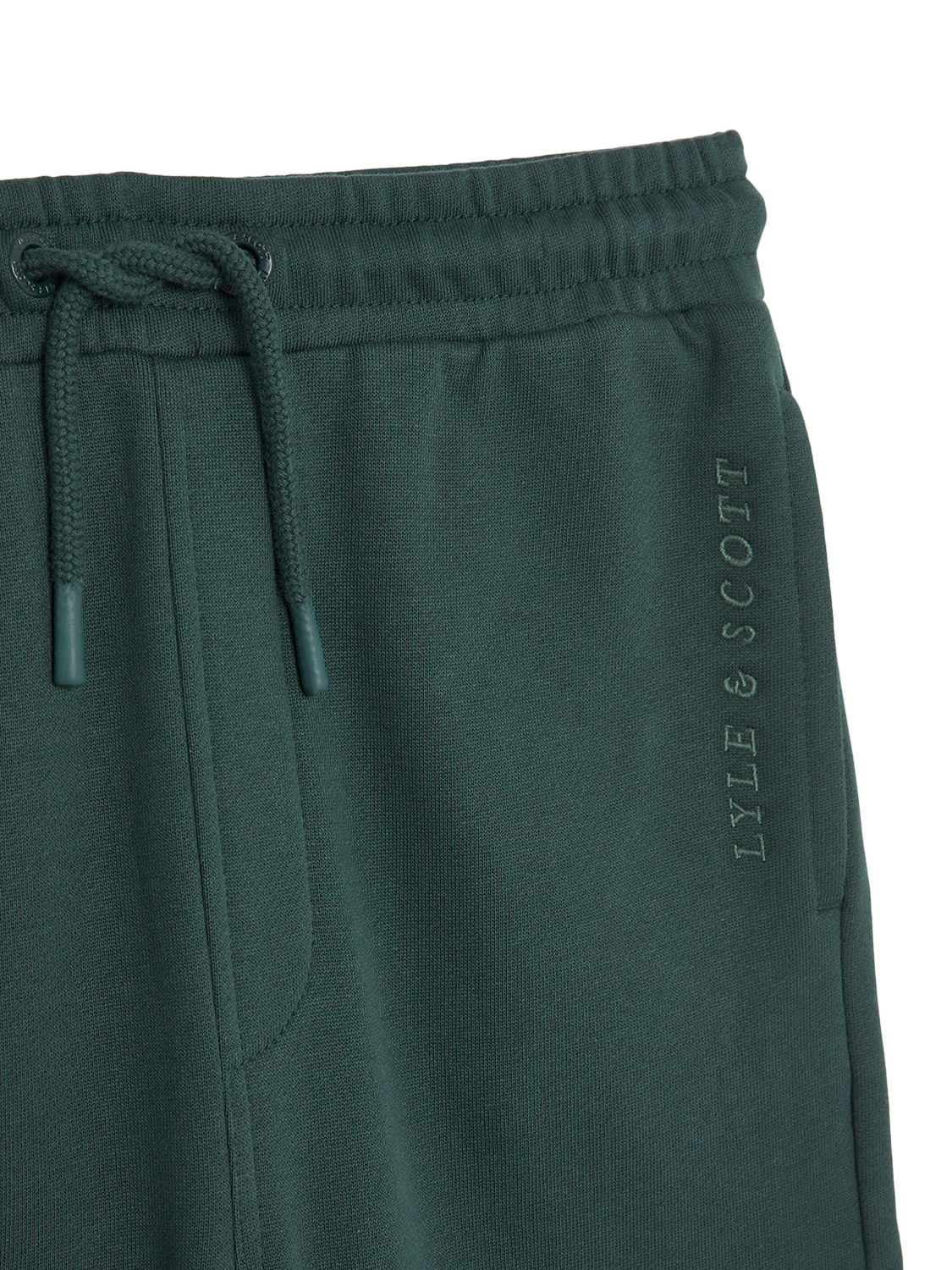 Product image 6 of 7, which shows Lyle & Scott Kids' Cuff Cargo Joggers, Argyle Teal, 3-4 years