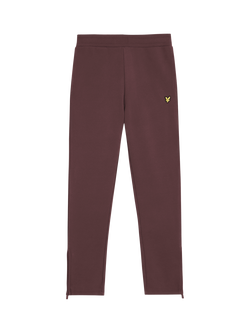 Lyle & Scott Kids' Fleece Trousers, Burgundy, Burgundy