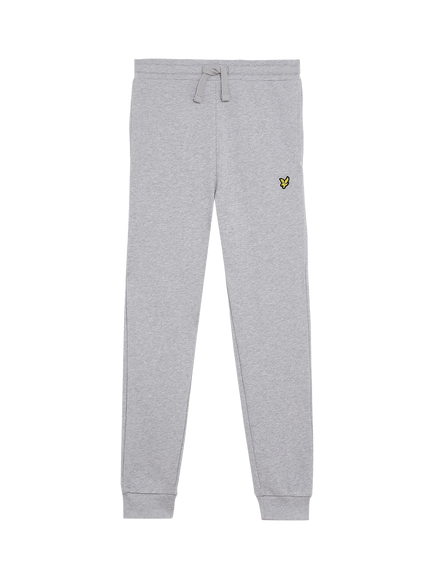 Lyle & Scott Kids' Drawstring Joggers - view 2, Light Grey Marl