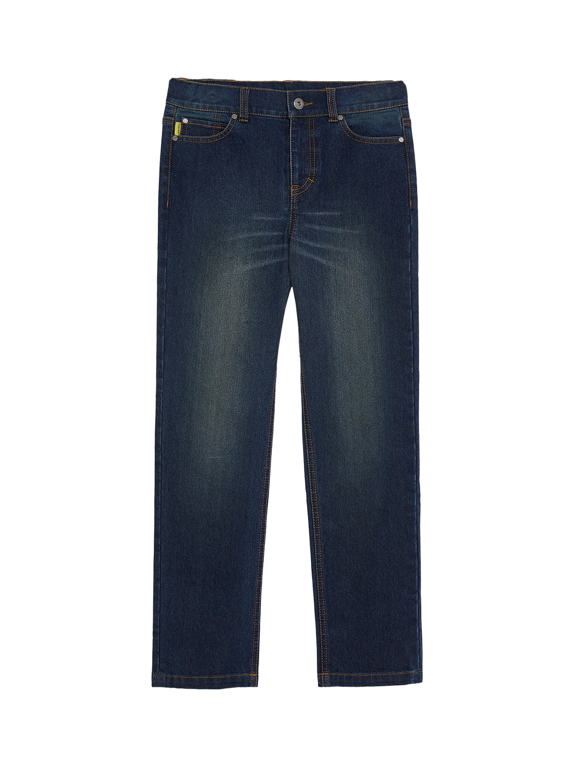Lyle & Scott Kids' 5 Pocket Skinny Jeans, Indigo