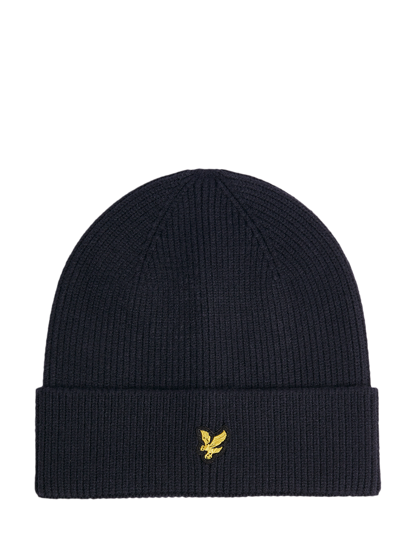 Lyle & Scott Kids' Beanie, Dark Navy, One Size