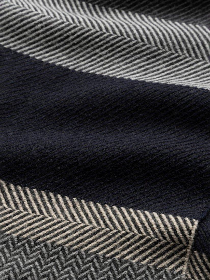 Product image 3 of 3, which shows Rodd & Gunn Danieals Terrace Virgin Wool Scarf, Grigio, One Size