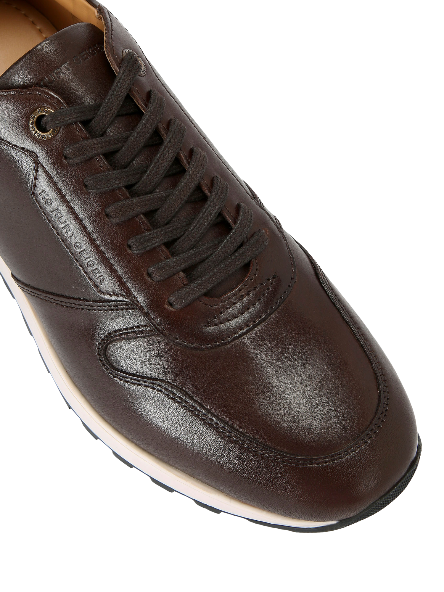 Product image 4 of 4, which shows KG Kurt Geiger Blaze Trainers, Brown, 6