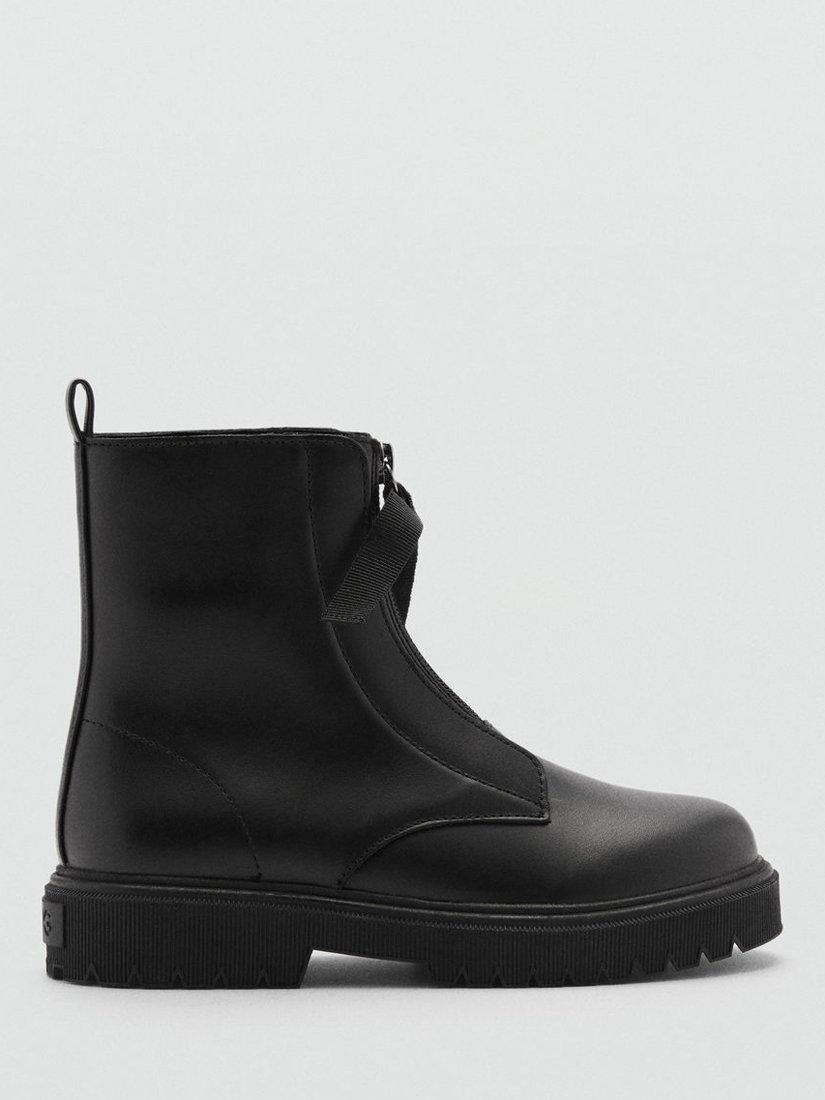 John lewis girls black boots hotsell