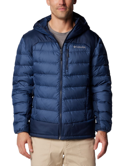 Columbia Autumn Park Hooded Jacket, Dark Mountain/Navy, Dark Mountain/Navy