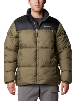 Columbia Puffect III Jacket, Stone Green/Black