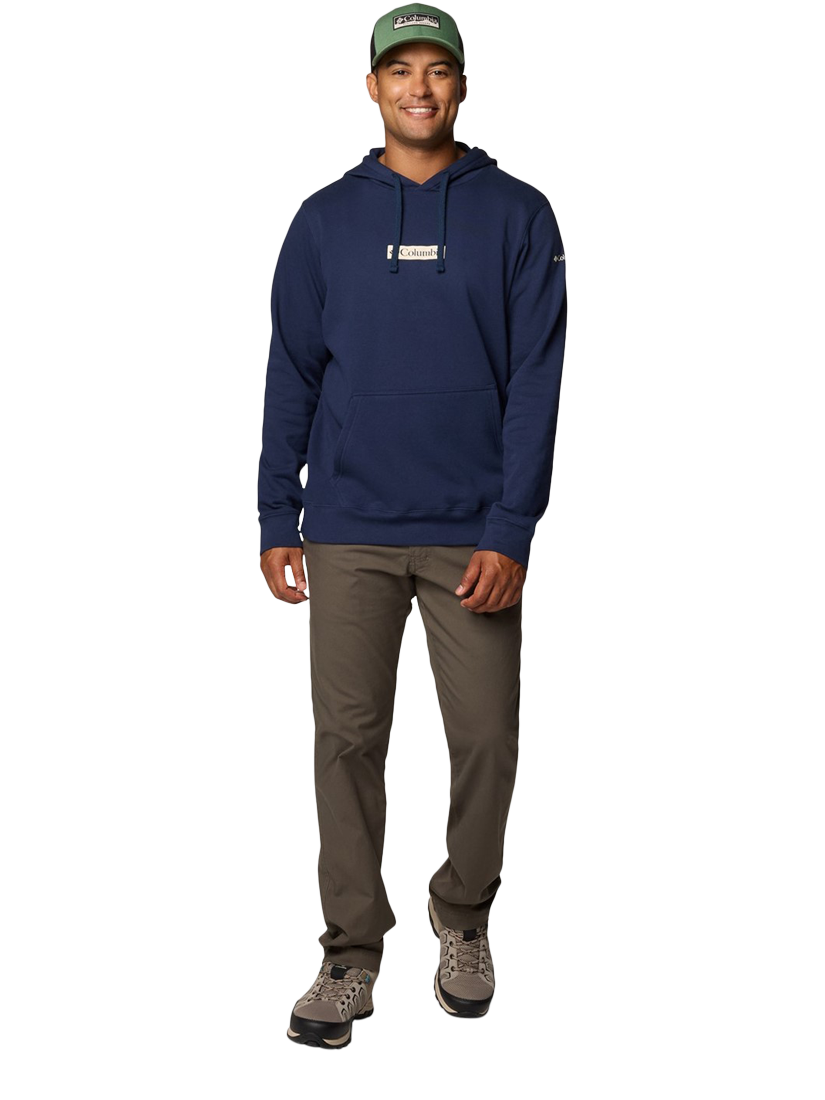 Product image 4 of 11, which shows Columbia Trek Hoodie, Collegiate Navy, S