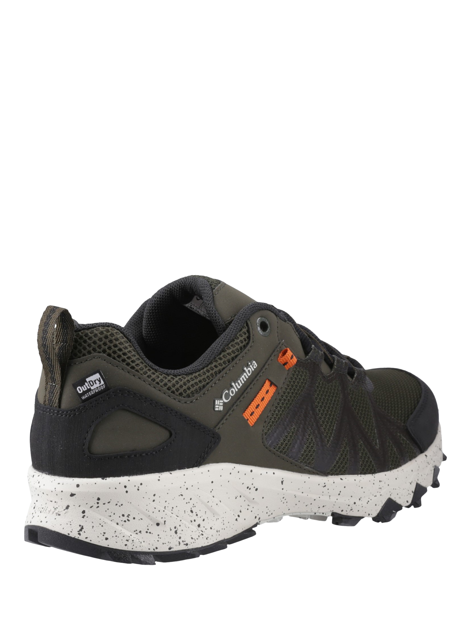 Product image 3 of 4, which shows Columbia Peakfreak II Outdry Hiking Shoes, Dark Olive, 7