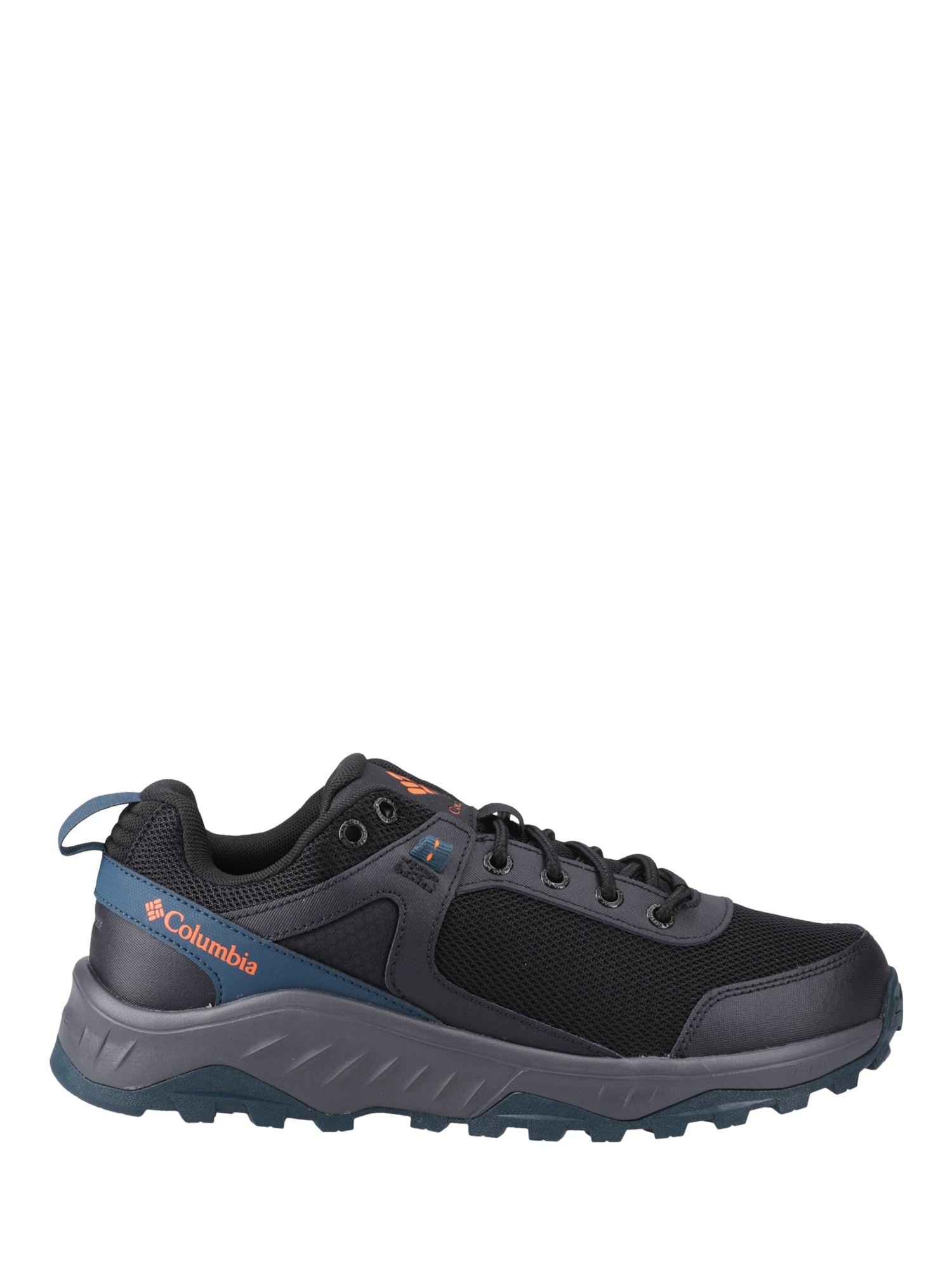 Product image 1 of 4, which shows Columbia Trailstorm Ascend Hiking Shoes, Black/Grey, 7
