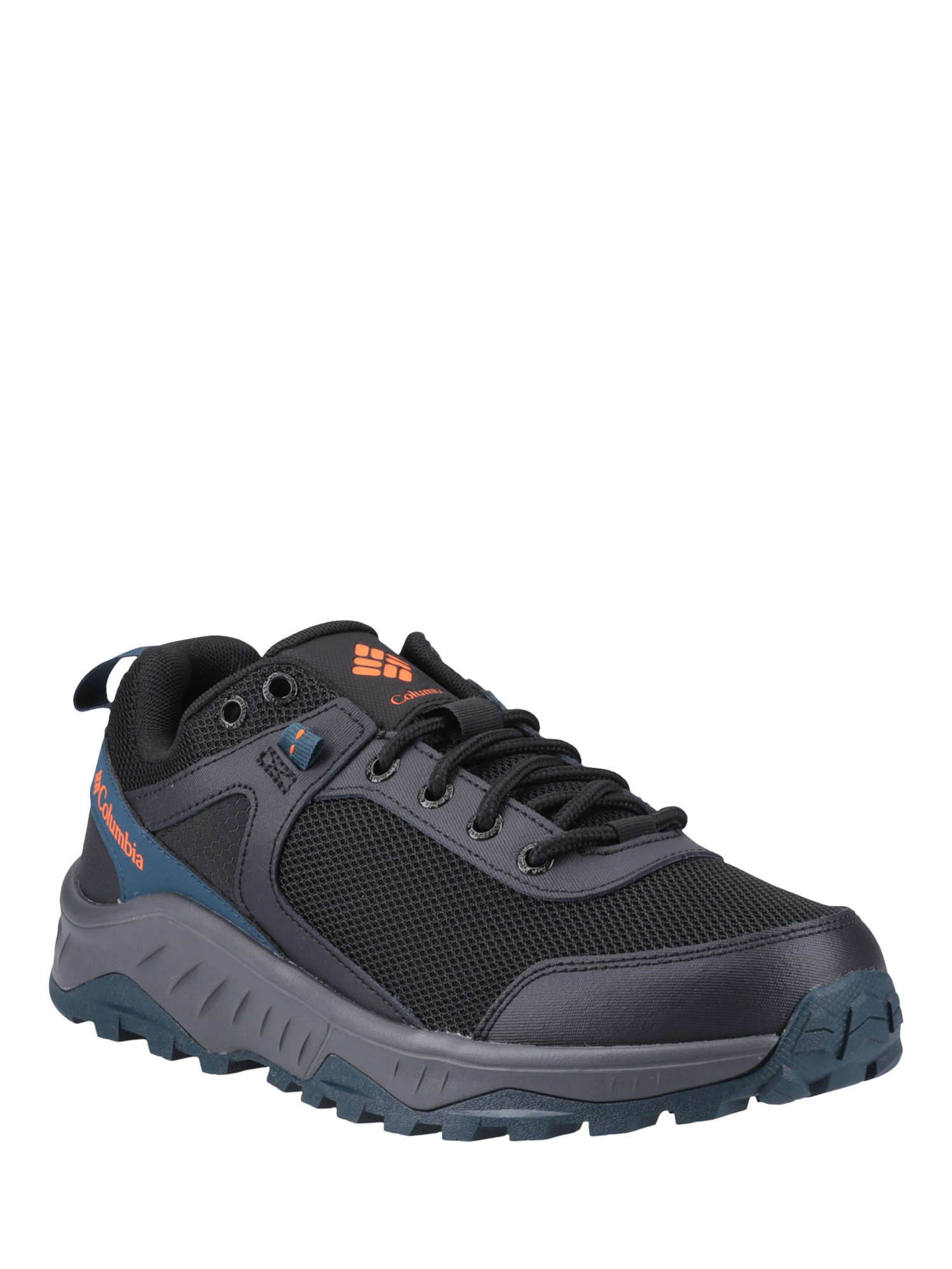 Product image 2 of 4, which shows Columbia Trailstorm Ascend Hiking Shoes, Black/Grey, 7