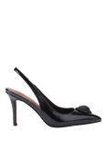 Kurt Geiger London Belgravia Slingback Court Shoes, Black