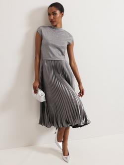 Phase Eight Jayla Dress, Silver, Silver