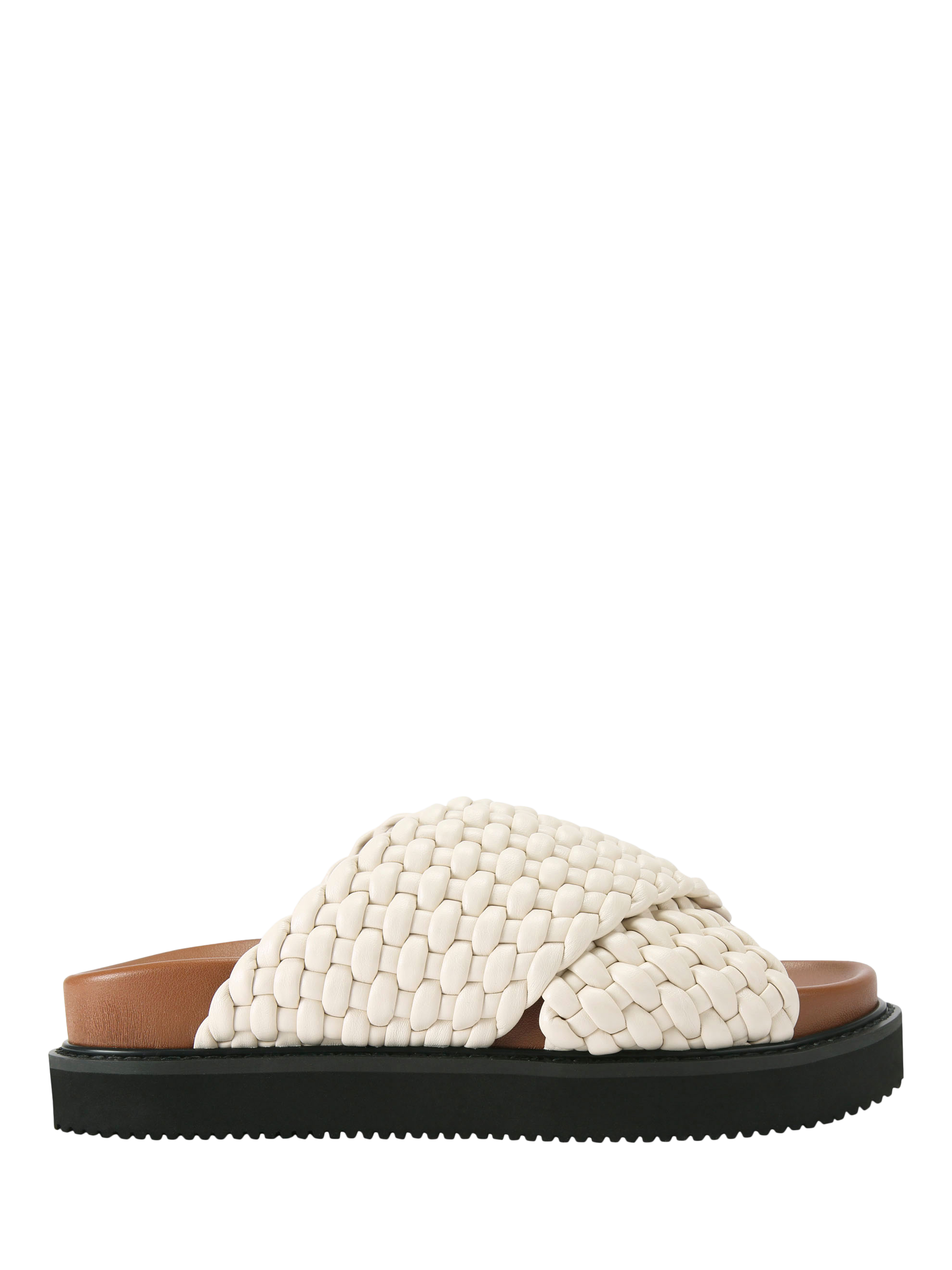 KG Kurt Geiger Rosella 2 Woven Crossover Sandals