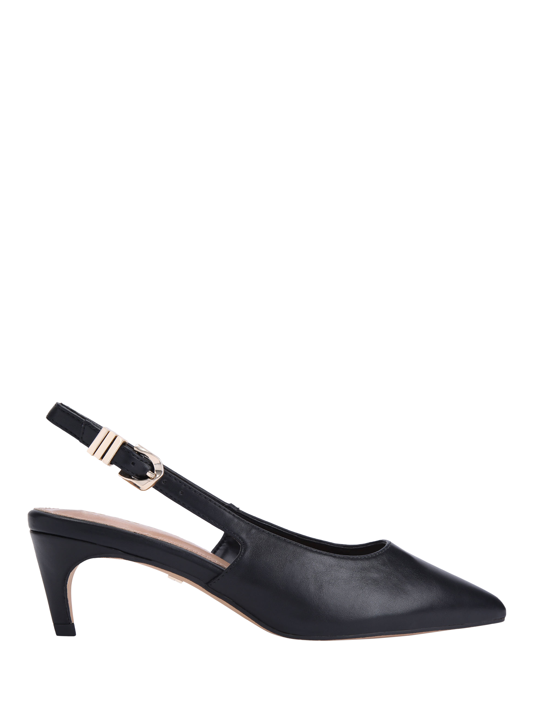 KG Kurt Geiger Beloved Slingback Heel Court Shoes, Black