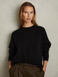 Reiss Martha Relaxed Wool Cashmere Blend Jumper