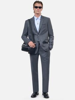 THE KOOPLES Tailored Fit Wool Suit Jacket, Grey - view 2, Grey