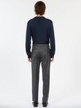 THE KOOPLES Tailored Fit Wool Suit Trousers, Grey