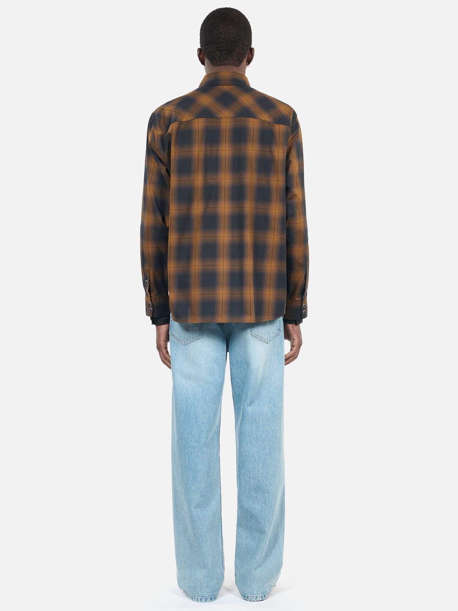 Product image 3 of 7, which shows THE KOOPLES Tartan Cotton Shirt, Dark Brown, XXL