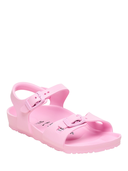 Birkenstock Kids' Rio Sandals, Fondant Pink - view 2, Fondant Pink